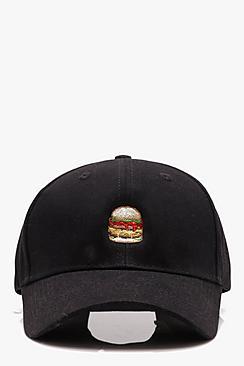 Boohoo Burger Cartoon Cap