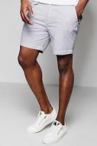 Boohoo Cotton Twill Stripe Shorts