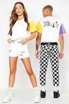 Boohoo Pride Loose Fit T-shirt With Equality Back Print