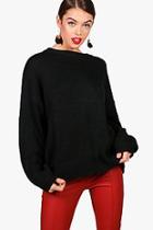 Boohoo Hanna Balloon Sleeve Drop Shoulder Jumper