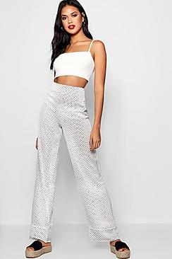 Boohoo Polka Dot Trouser