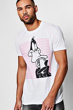 Boohoo Daffy Duck T Shirt