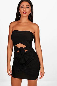 Boohoo Multi Way Mini Dress