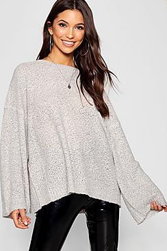 Boohoo Oversized Crew Jumper