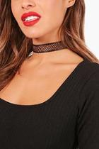 Boohoo Millie Mixed Colour Choker 4 Pack
