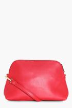 Boohoo Vanessa Ziparound Cross Body Red