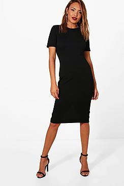 Boohoo Tailored Midi Dress