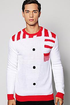 Boohoo Snowman Christmas Jumper