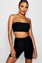 Boohoo Niamh High Shine Bandeau