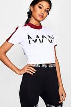 Boohoo Amy Man Slim Fit Crop