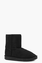 Boohoo Sophia Faux Fur Lined Medium Length Boots