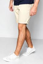 Boohoo Stone Plain Chino Shorts