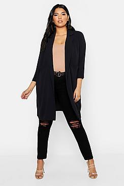 Boohoo Plus Woven Pocket Duster