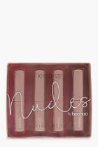 Boohoo 4 Pink Lustre Lipsticks