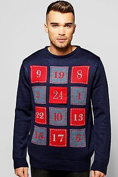 Boohoo Christmas Advent Jumper