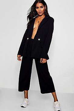 Boohoo Evie Wide Leg Culotte Trouser