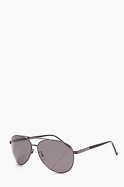 Boohoo Black Lens Aviator