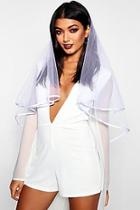 Boohoo Halloween Corpse Bride Veil
