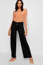 Boohoo O Ring Detail Knitted Trouser