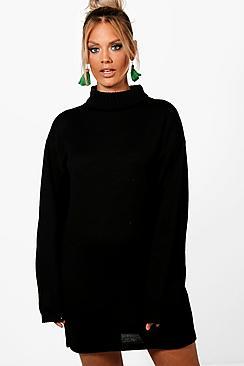 Boohoo Plus Oversized Jumper Dress