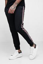 Boohoo Smart Cuffed Jogger Trouser With Tape