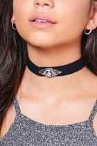 Boohoo Heidi Western Embellished Buckle Choker