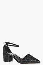 Boohoo Bethany Wide Fit Two Part Block Heel