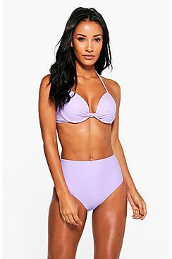 Boohoo Crete Mix And Match Moulded Triangle Top