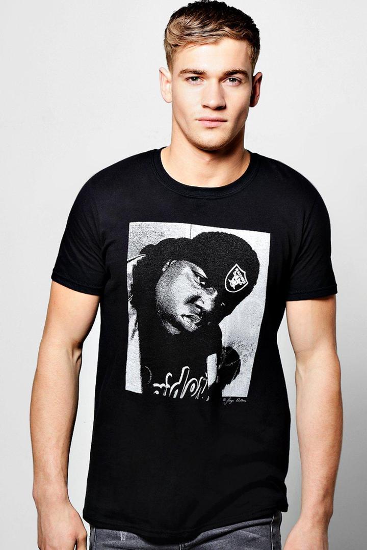 Boohoo Iconic Artist T Shirt Black