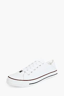 Boohoo Canvas Plimsolls