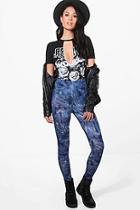 Boohoo Annia Tie Dye Leggings