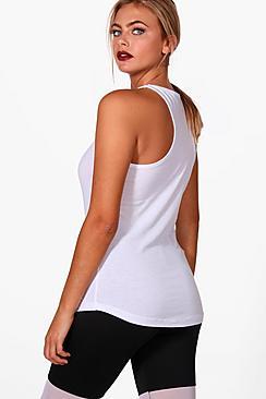 Boohoo Sarah Fit Racer Back Vest