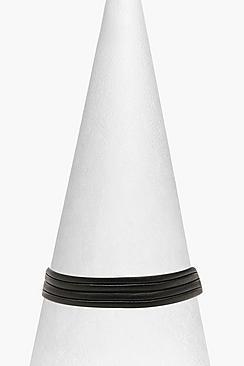 Boohoo Pu Wrap Over Choker