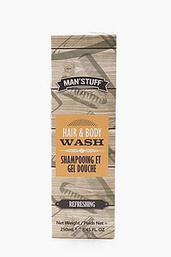 Boohoo Man Stuff Hair And Body Wash
