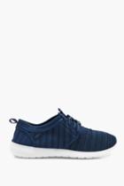 Boohoo Space Dye Running Trainer Navy