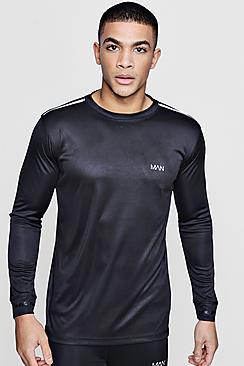 Boohoo Active Long Sleeve Gym Top