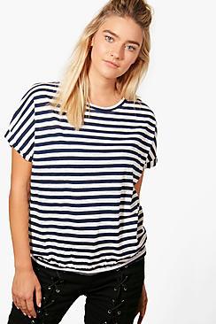 Boohoo Mya Stripe T-shirt