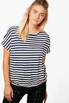Boohoo Mya Stripe T-shirt