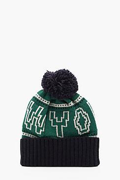 Boohoo New York Knitted Beanie Hat