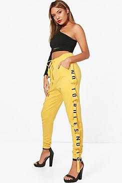 Boohoo Alicia No To Rules Skinny Sweat Joggers