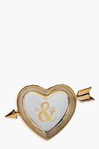 Boohoo You & Me Gold Jewellery Dish