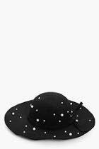 Boohoo Olivia Pearl Embellished Fedora