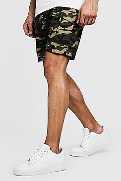 Boohoo Camo Utility Short