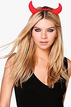 Boohoo Halloween Jennifer Devil Headband
