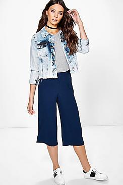 Boohoo Amara Tailored Woven Culottes