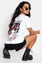 Boohoo Oversized Rebel Band T-shirt