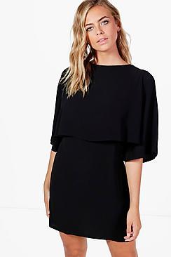 Boohoo Diana Layer Shirt Dress