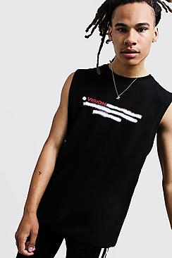 Boohoo Vision Drop Arm Hole Tank