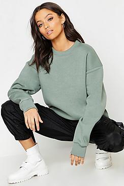 Boohoo Basic Crew Neck Sweat