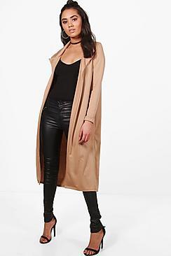Boohoo Petite Olivia Longline Duster